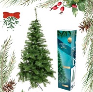 SZILÁRD ÖSSZECSUKHATÓ MESTERSÉGES KARÁCSONYI DÍSZ MAGAS KARÁCSONYFA ALAPPAL 180