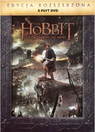 5x Dvd HOBBIT: Bitwa Pięciu Armii (Rozszerzone)