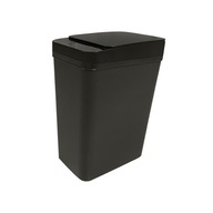 Kúpeľňový inteligentný odpadkový kôš šetriaci priestor úzky odpadkový kôš automatický čierny