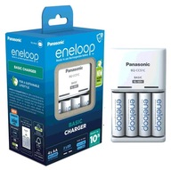 Panasonic Eneloop BQ-CC51 ładowarka + 4x BK-3MCDE