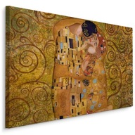 Obraz POCAŁUNEK Gustaw Klimt Reprodukcja 120x80