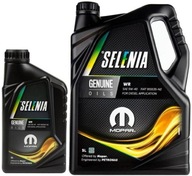 Syntetický motorový olej Selenia WR wide range 1 l 5W-40 + Syntetický motorový olej Selenia WR Pure Energy 5 l 5W-40