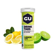 Zavlažovacie tablety Lemon Lime, GU hydration Tabs, príchuť citrón a limetka