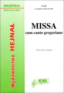 Missa cum canto gregoriano - na dwa chóry z organami ks. Zbigniew