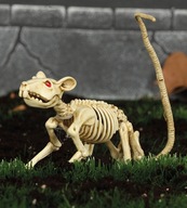Dekoracyjny szkielet szczura Halloween mysz kości