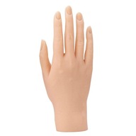 Ruka na precvičovanie nechtov na akrylové nechty Flexibilná a nastaviteľná ruka A vpravo