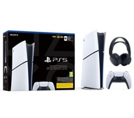 PS5 SLIM Digital Sony PlayStation 5 Digital D 1TB + słuchawki PULSE 3D