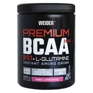 Weider Premium BCAA 8:1:1 + Glutamine 500 g | Pink Lemonade