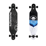 LONGBOARD SKULL WOOD SKATE NILS EXTREME