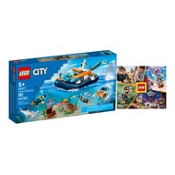 LEGO CITY č. 60377 - Potápačský čln výskumníka + KATALÓG LEGO 2024
