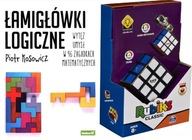 Wytęż umysł w 96 zagadkach Piotr Kosowicz + Kostka Rubika 3x3 oraz brelok