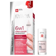 Eveline Nail Therapy 6w1 Odżywka Do Paznokci Nadająca Kolor French