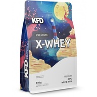 Proteínový kondicionér KFD X-WHEY WPI, WPC, WPH 540g chuť KARAMELOVO - MLIEČNA