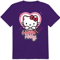 KOSZULKA DZIECIĘCA T-SHIRT DLA DZIECKA HELLO KITTY 128 PREZENT JAKOŚĆ