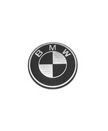 Naklejka Emblemat BMW srebrna 30mm