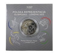 10 zł 2012 Polska Reprezentacja Londyn 2012 w blistrze - srebrna moneta