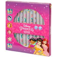 Ceruzkové pastelky Disney Princezné 10 ks s gumičkou