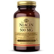 SOLGAR NIACIN 500mg 100kaps NIACIN VITAMIN B3