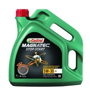 Motorový olej Castrol Magnatec Stop-Start A5 4 l 5W-30 + ZAWIESZKA SERWISOWA MAXGEAR WYMIANA OLEJU I FITRÓW