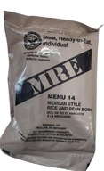 Vojenská potravinová dávka USA Army MRE 14 - mexická ryža s fazuľou