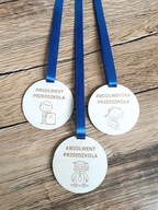 MEDAL ABSOLWENT PRZEDSZKOLA na zakończenie roku szkolnego przedszkole