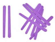 Pilníky na nechty papierové jednorazové obojstranné 10 ks manikúra
