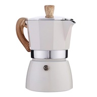 Kolbový tlakový kávovar yooy kávovar moka pot 6 hliníkových šálok viacfarebný