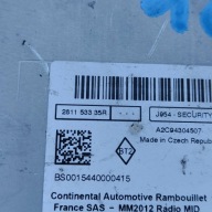 Stacja multimedialna Renault Clio IV 281153335R