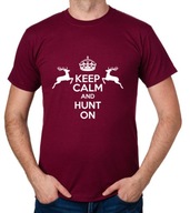 koszulka KEEP CALM AND HUNT ON prezent