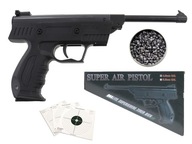 Wiatrówka pistolet Super Air Pistol S3 kal. 4,5 mm + gratisy