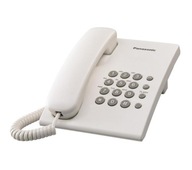 Telefon przewodowy PANASONIC KX-TS500 biały