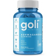 Goli Nutrition Ashwagandha 500 mg KSM-66 Nervy Stres Koncentrácia 60 gélov