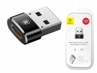 Baseus Adapter Przejściówka Redukcja OTG z USB na USB-C Type-C 3A