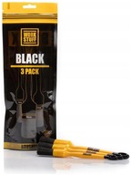 WORK STUFF DETAILING BRUSH BLACK 3 pack ZESTAW SET