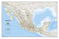 MEKSYK mapa ścienna 1:4,358M NATIONAL GEOGRAPHIC