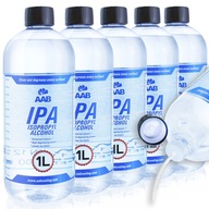 5 x ALKOHOL IZOPROPYLOWY IZOPROPANOL IPA 1L 99.7%