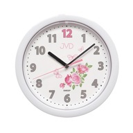Detské hodiny JVD HP612.D1 biele kvety tiché