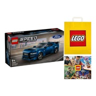 LEGO SPEED č.76920 - Športový Ford Mustang Dark Horse +Taška +Katalóg LEGO