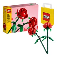 LEGO Kvety - Ruže (40460) Ruža + Darčeková taška LEGO