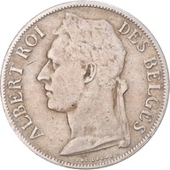 Moneta, Kongo Belgijskie, Albert I, Franc, 1925, V