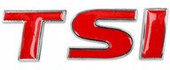 Samolepicí emblém VOLKSWAGEN TSI 5x1,7 cm