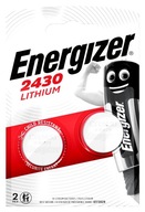 2 x Baterie litowe guzikowe Energizer CR2430 mini