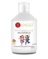 Yango Multivitamín pre deti 500ml Minerály a vitamíny