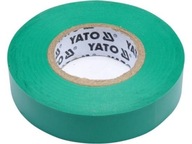 Taśma elektroizolacyjna 15mmx20mx0,13mm zielona - Yato YT-81595