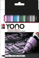 YONO MARKER SADA 6 FARIEB PASTEL 1,5-3MM AKRYLOVÉ