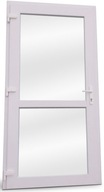 Drzwi PCV 90x200 białe pvc sklepowe jak ALUMINIOWE