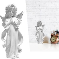 Figura Anioła z gipsu posąg dekoracja pamięć modlitwa