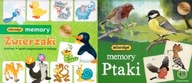 Memory Zwierzaki + Ptaki memory