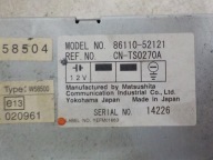 TOYOTA YARIS VERSO display RADIA 86110-52121