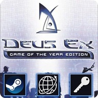 Deus Ex GOTY (PC) Steam Kľúč Global